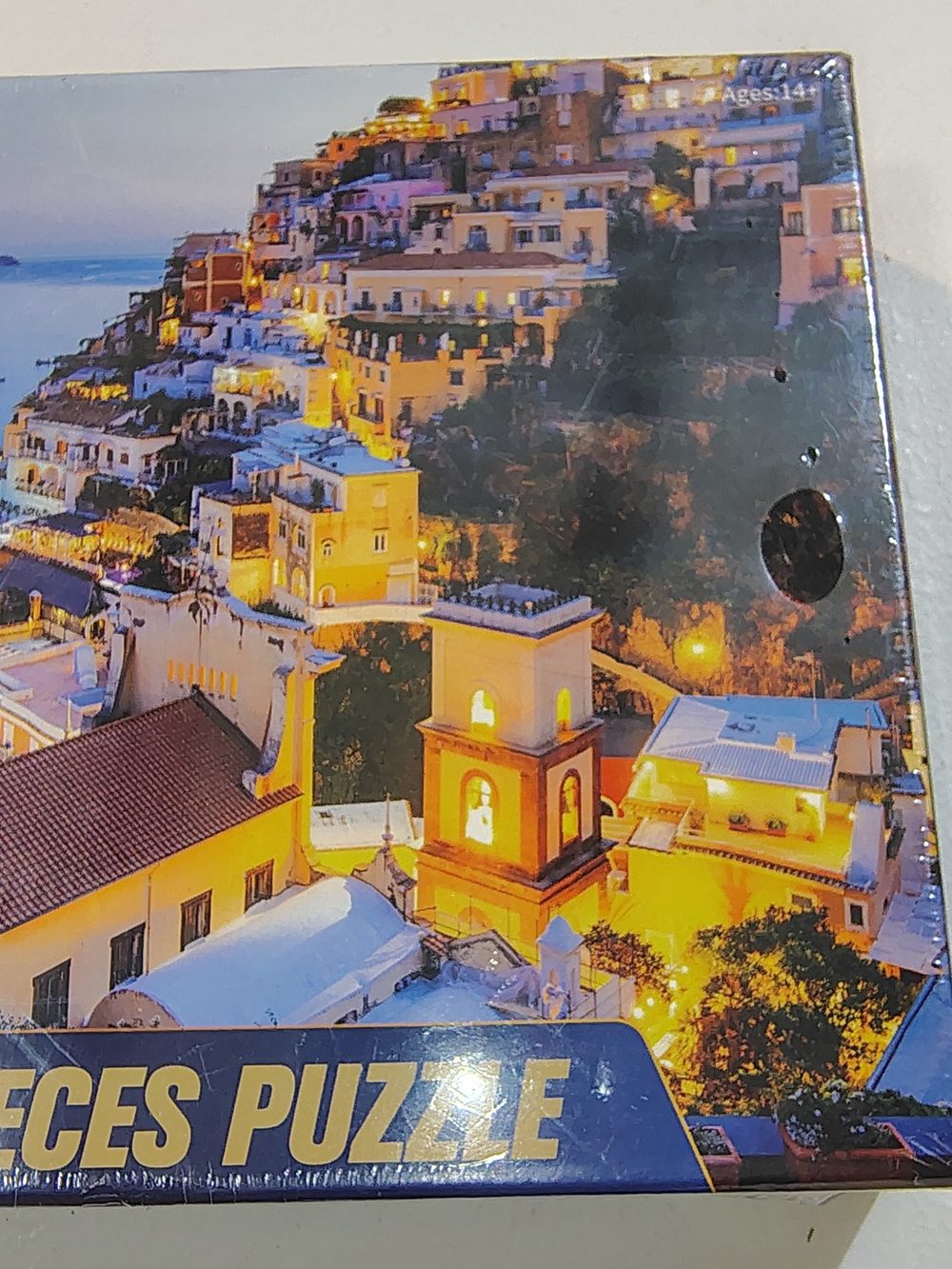 1000 Pieces Puzzle - Amalfi Coast Scenic Jigsaw (Blue/Yellow) - Picture 3 of 11